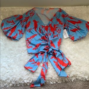 Ms.Bling Wrap/Kimono Top